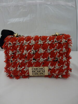Rote Carolina Herrera Tasche